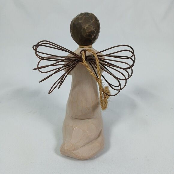 ANGEL OF PRAYER Willow Tree Sculpted Ornament #26044 Susan Lordi DEMDACO 1999 - Picture 4 of 6